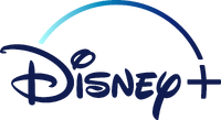 The logo for Disney+.