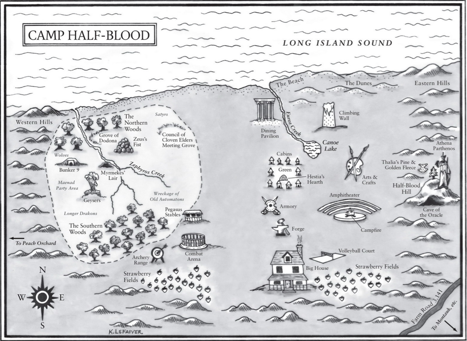 Camp Half-Blood, Riordan Wiki