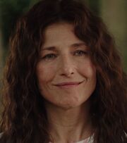 Catherine Keener protraying Sally Jackson in The Lightning Thief film