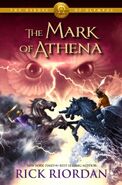 Original US cover of The Mark of Athena