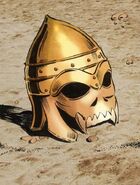The Helm of Darkness in the graphic novels.