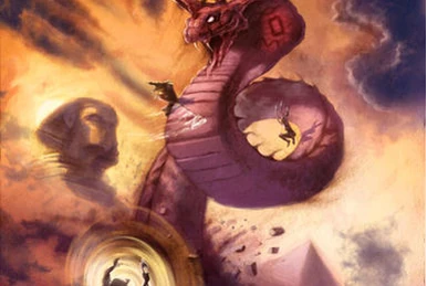 An Pirimid Dearg Anubis Agus Sadie