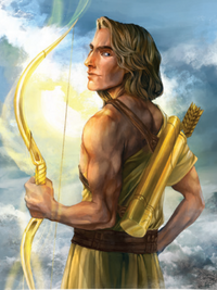Apollo, the god of healing