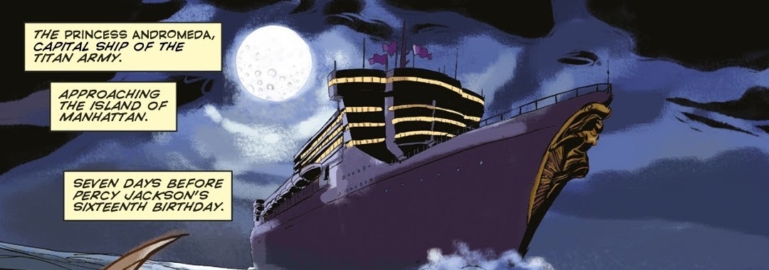 princess andromeda cruise ship percy jackson