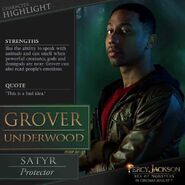 Grover Underwood/Film | Riordan Wiki | Fandom