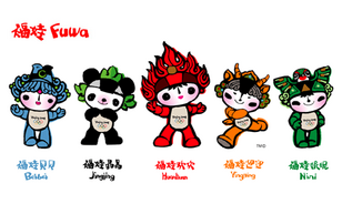Beijing 2008/Mascots | Olympics Wiki | Fandom