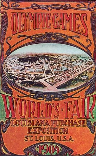 Rare Livret Tickets Olympic 1904 St. Louis - Louisiana Purchase Exposition