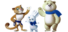 Sochi Olympics Mascots