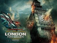 London Has Fallen Big Ben poster