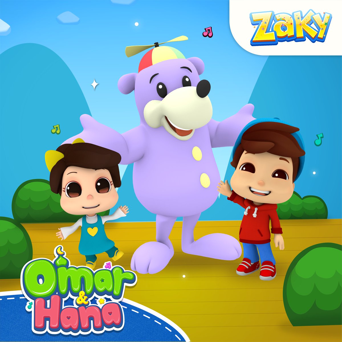 Wallpaper Kartun Omar Dan Hana : Omar Hana On Duty For Android Apk