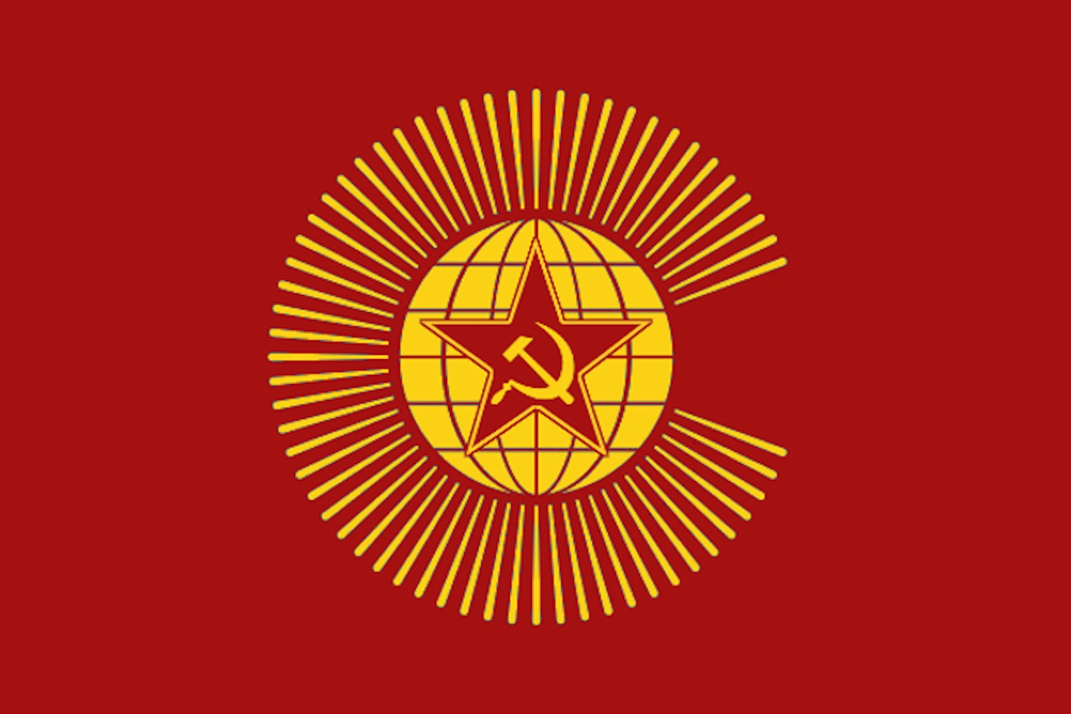 Флаги коммунистических стран