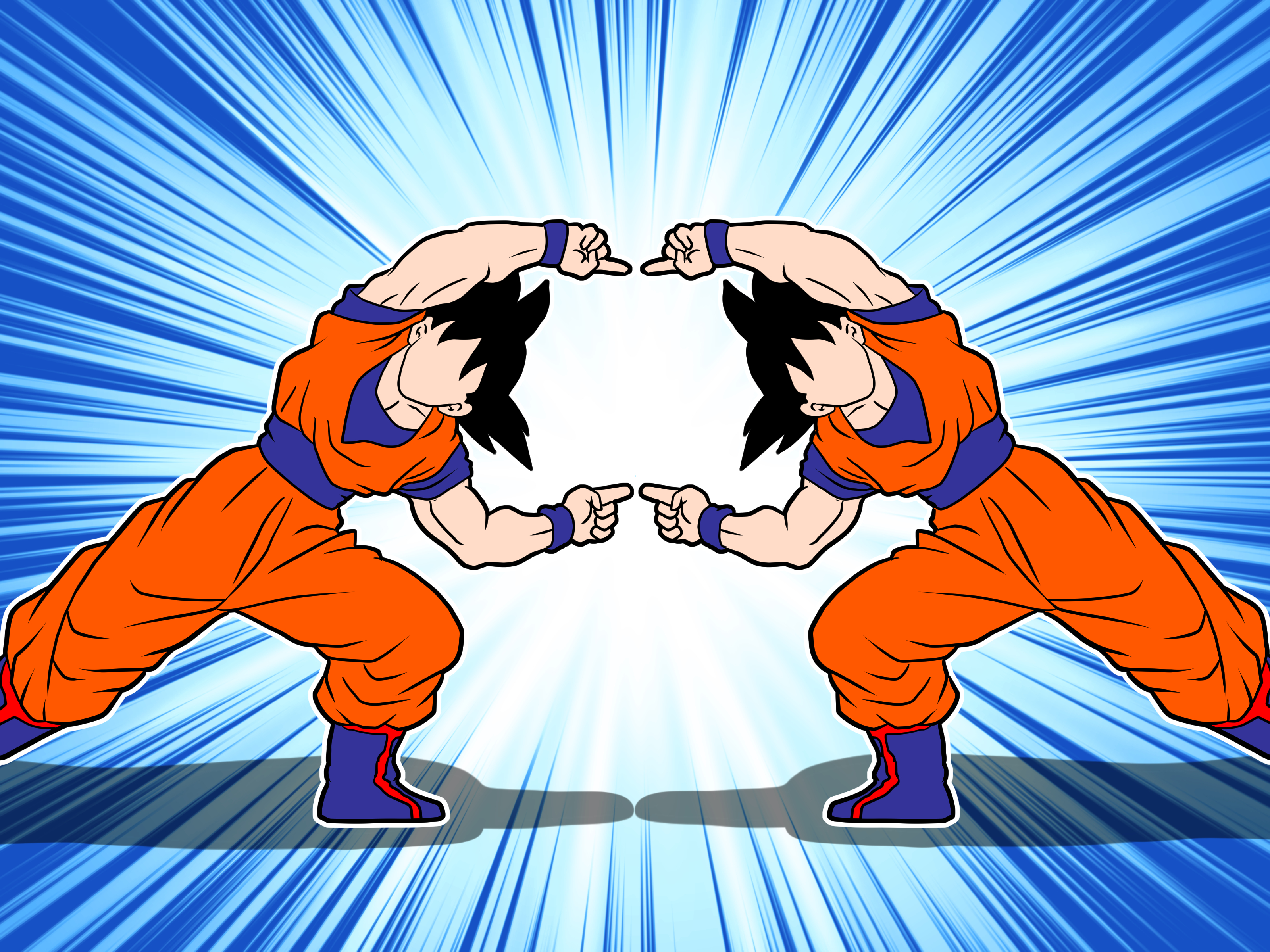 Goku Vegeta Fusion