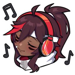 SUS Twitch Emote / Suspicious Chat Icon / Transparent PNG 