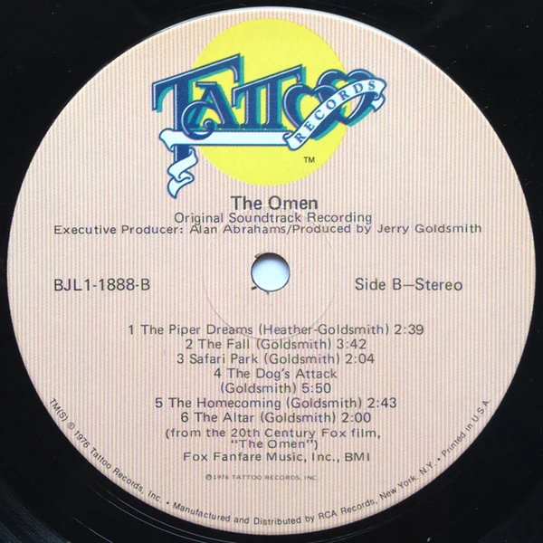 The Omen (soundtrack) | The Omen Wiki | Fandom