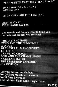 1979-08 Leigh Festival line-up