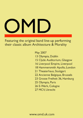 Architecture & Morality Classic Album Tour | Orchestral