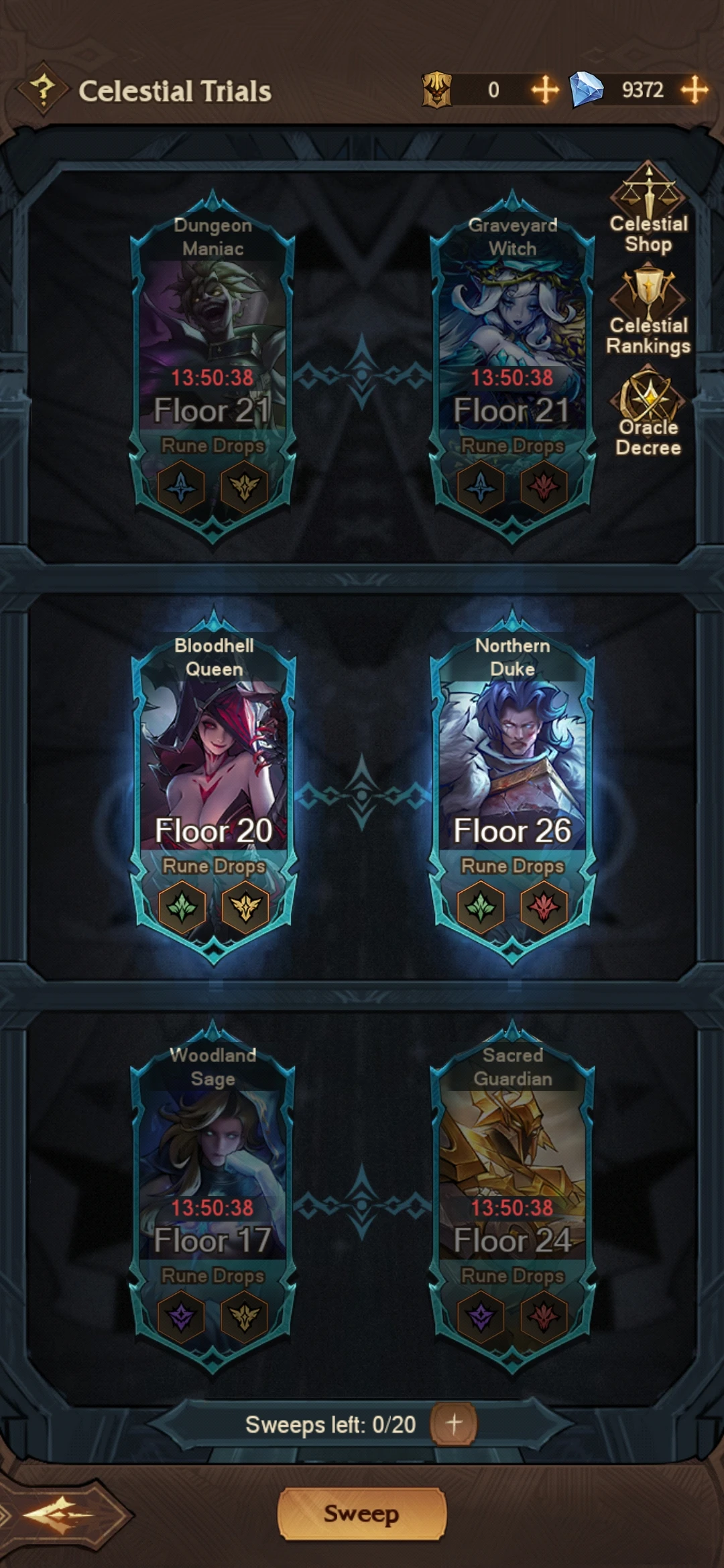 Celestial Trials | Omniheroes Wiki | Fandom