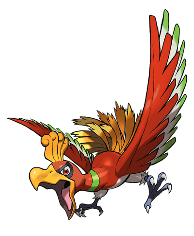 Ho-Oh *Rainbow Inverse Form* With maximum friendship and the power