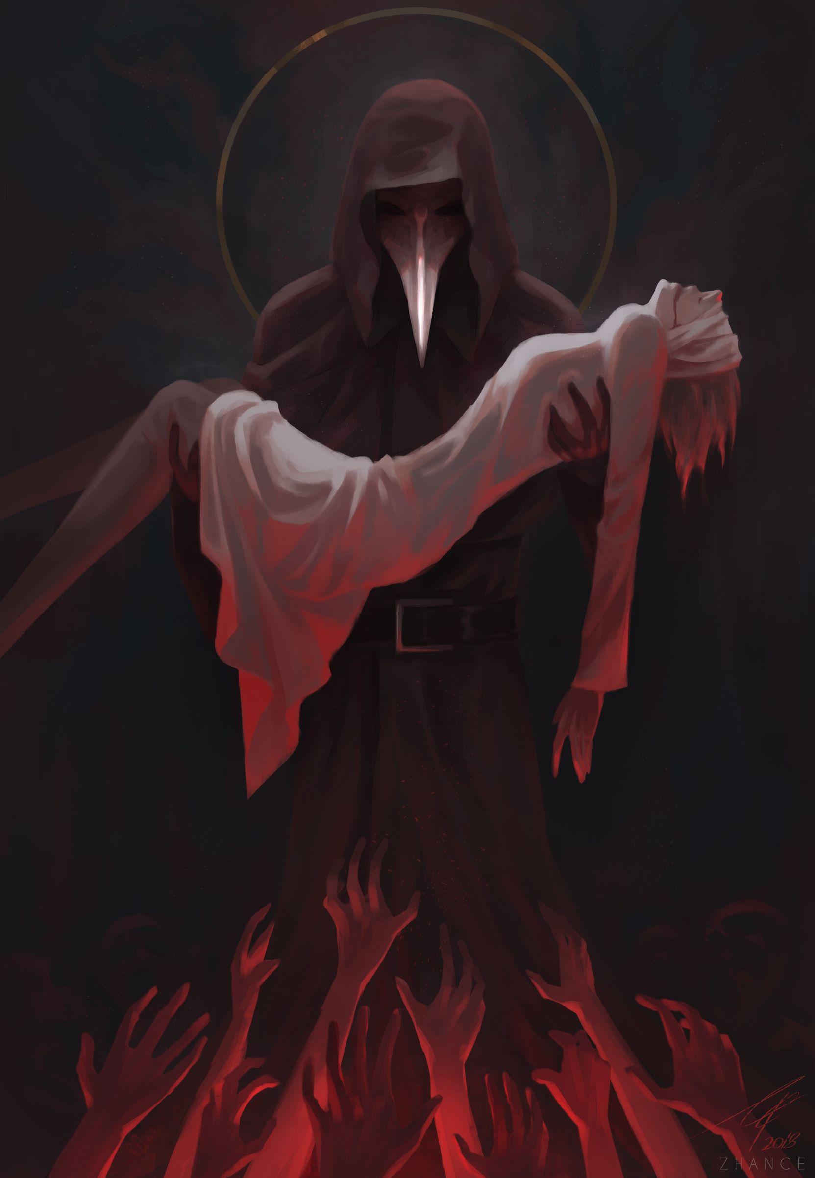 SCP-049 art, now with extra sorrow : r/SCP