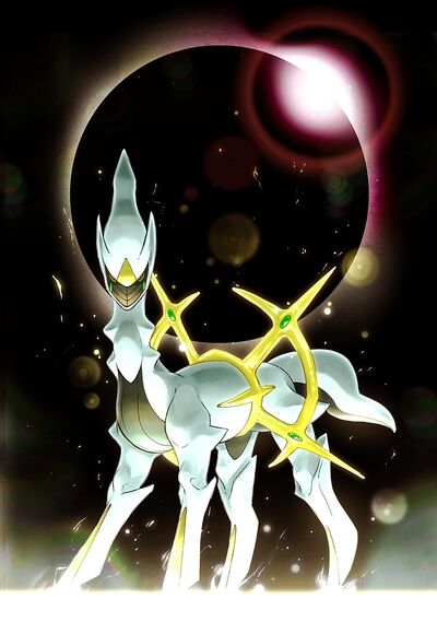 Arceus vs 6 legendary Pokemon