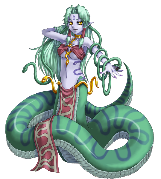 Echidna Monster Girl Encyclopedia Omniversal Battlefield Wiki Fandom 