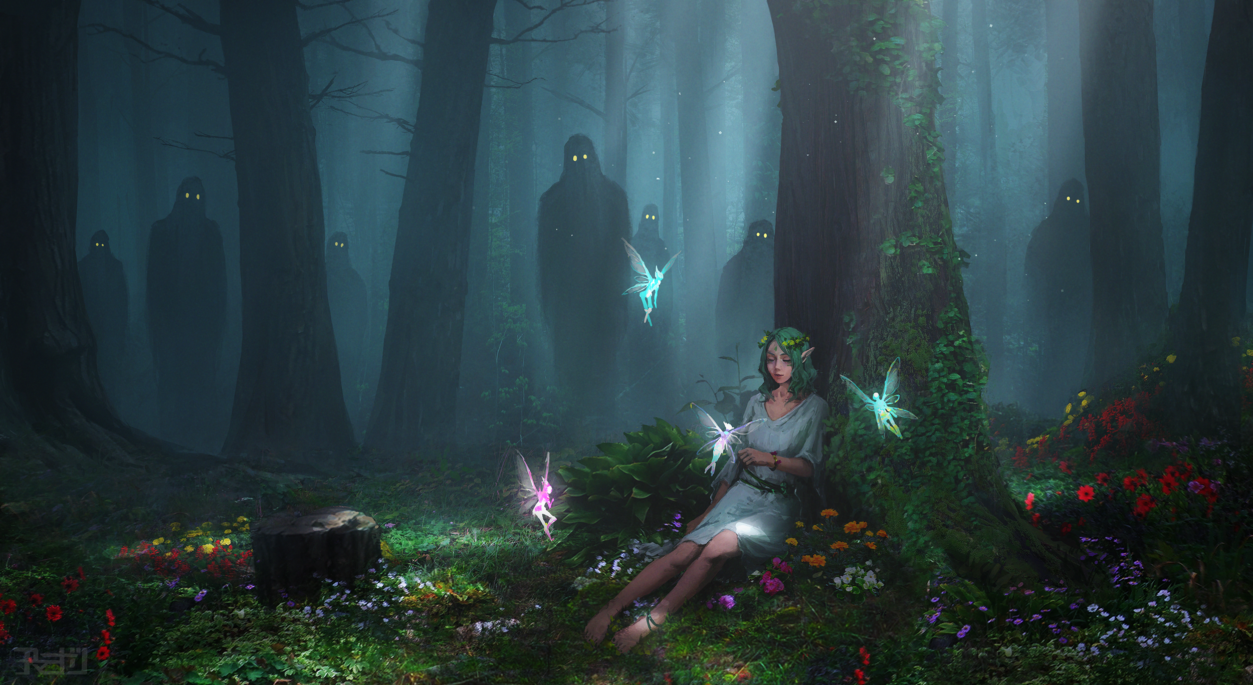 My interpretation of the fairy princess from the kaktusverse (SCP