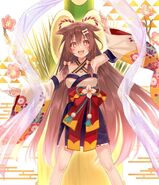 Korone's New Years Costume