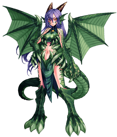 dragon girl transformation