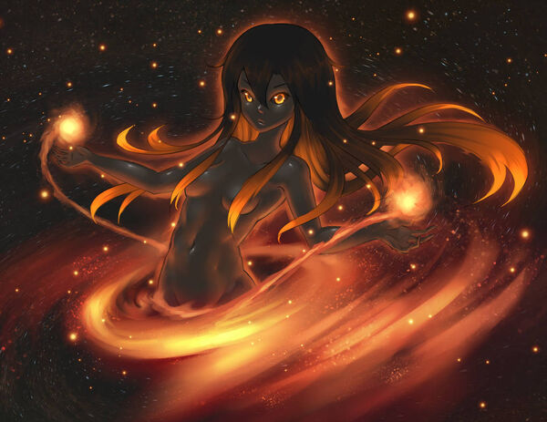 black hole girl