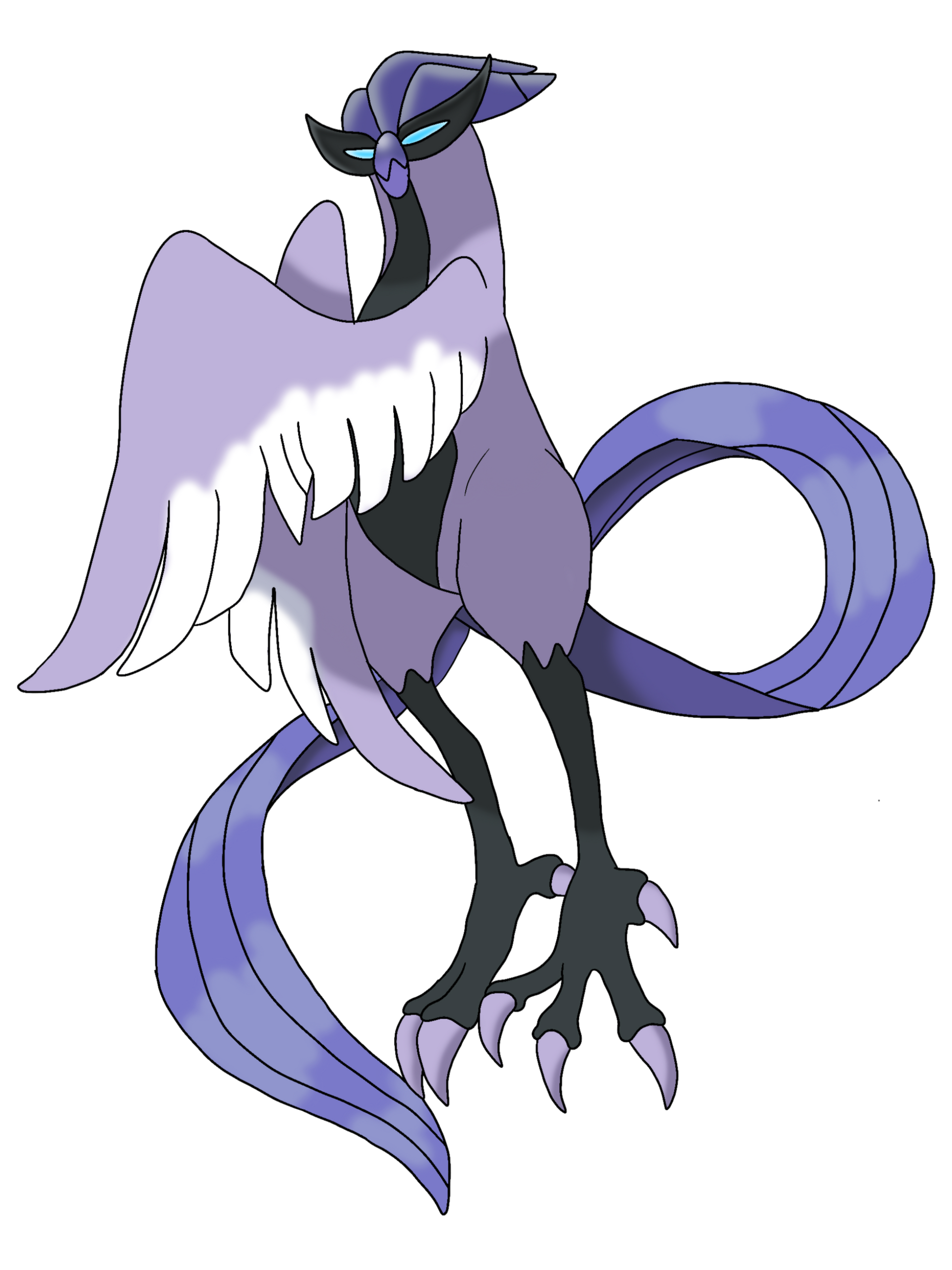 OBJ file Pokemon - Galarian Articuno(with cuts and as a whole