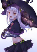 Shion With Her Umbrella
