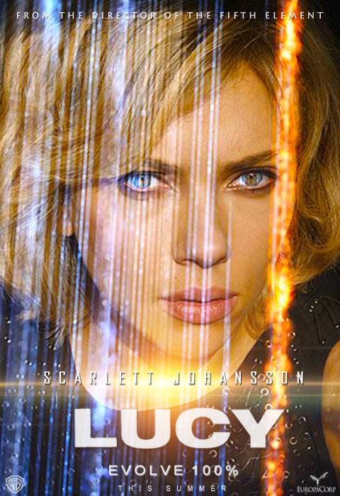 lucy movie poster