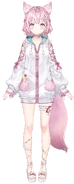 Koyori's Hoodie Attire