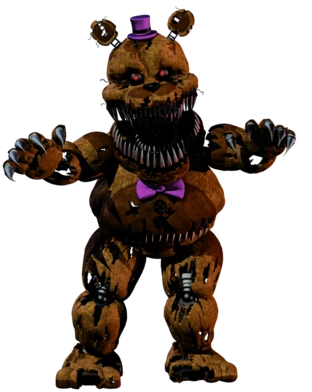 nightmare fredbear action figure