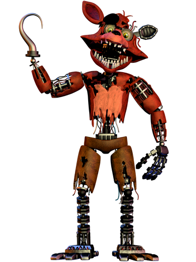 FNaF 1 Withered Foxy Speed Edit