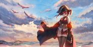 Marine Among The Ocean