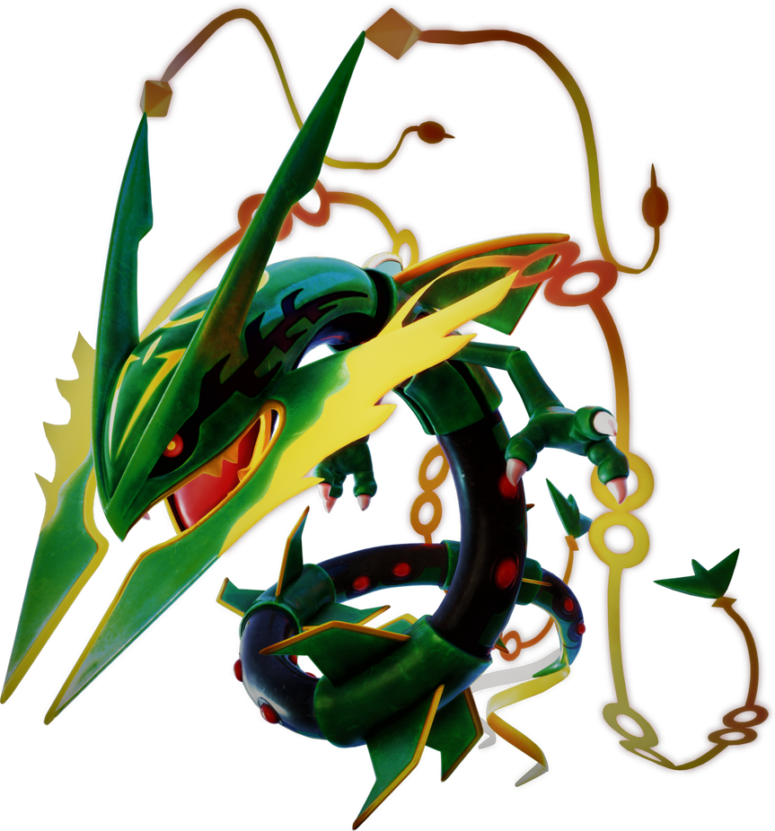 SHINY MEGA RAYQUAZA, Stuffz Wiki