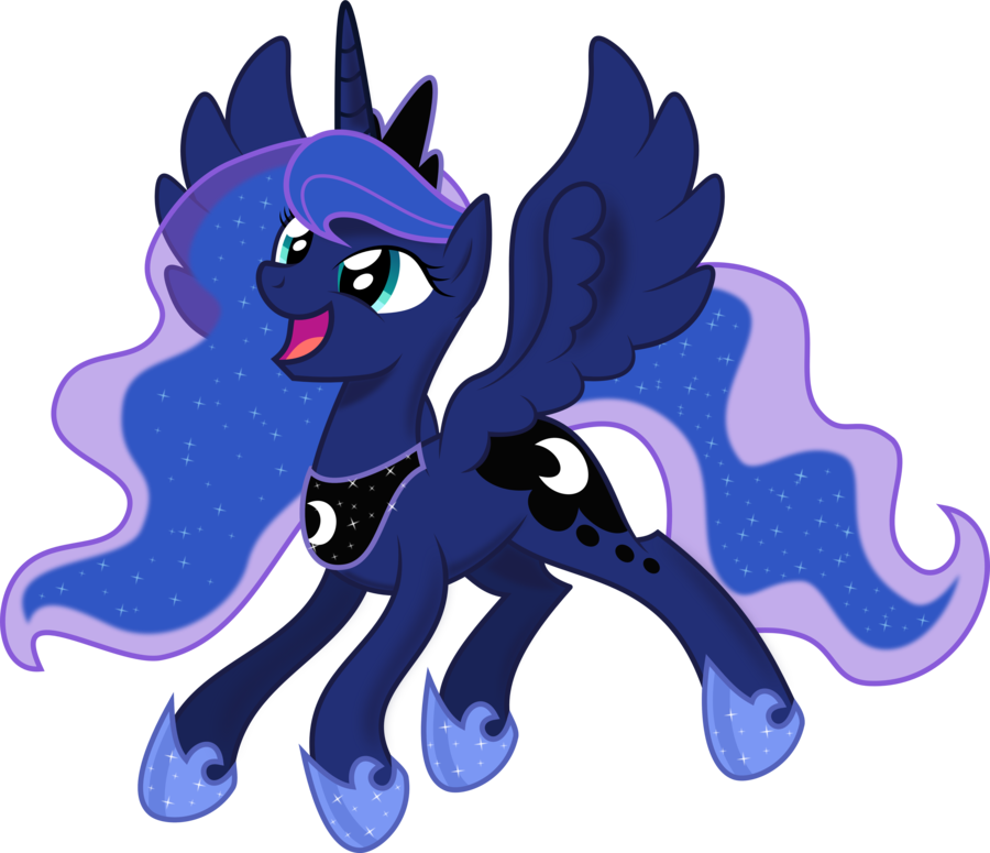 princess luna happy