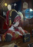 Marine On Her Ship