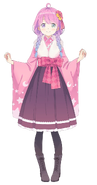 Luna's New Years Kimono