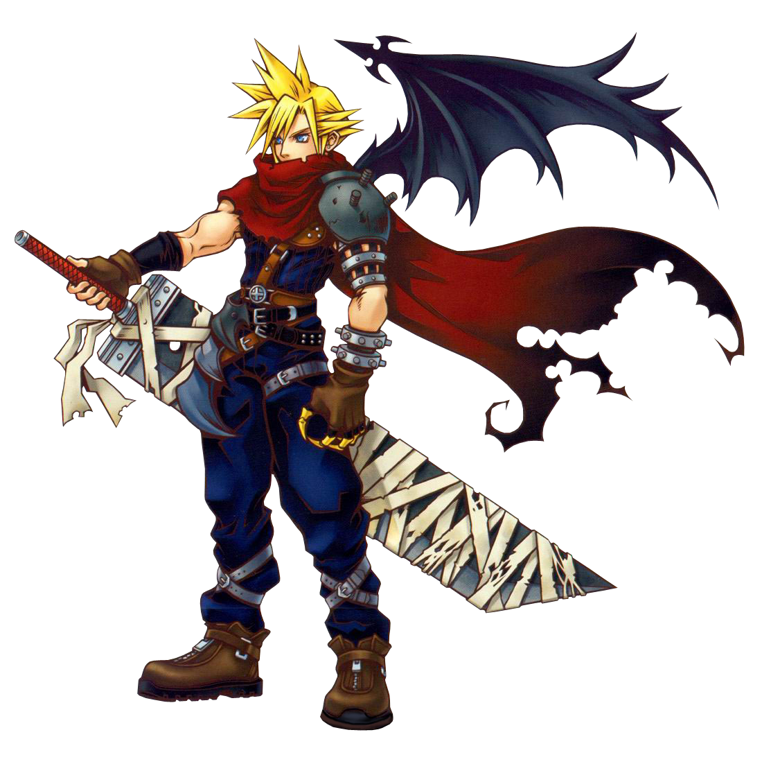 cloud kingdom hearts