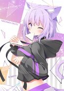 Okayu Eating Sandwiches