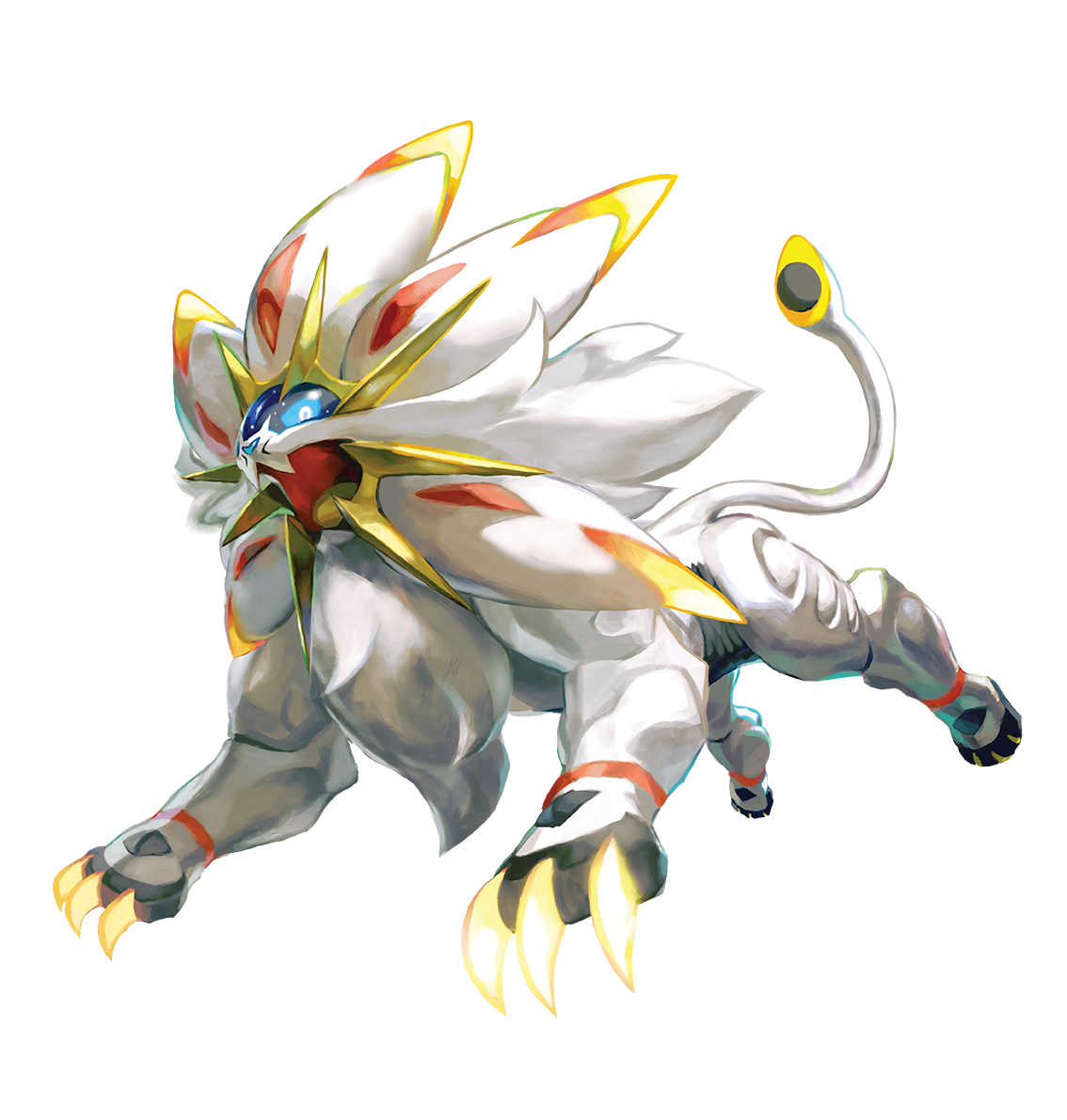 LegendsDiscovered: SOLGALEO! “Solgaleo was once known as the Beast That  Devours the Sun. It is said to live in another world. The intense…