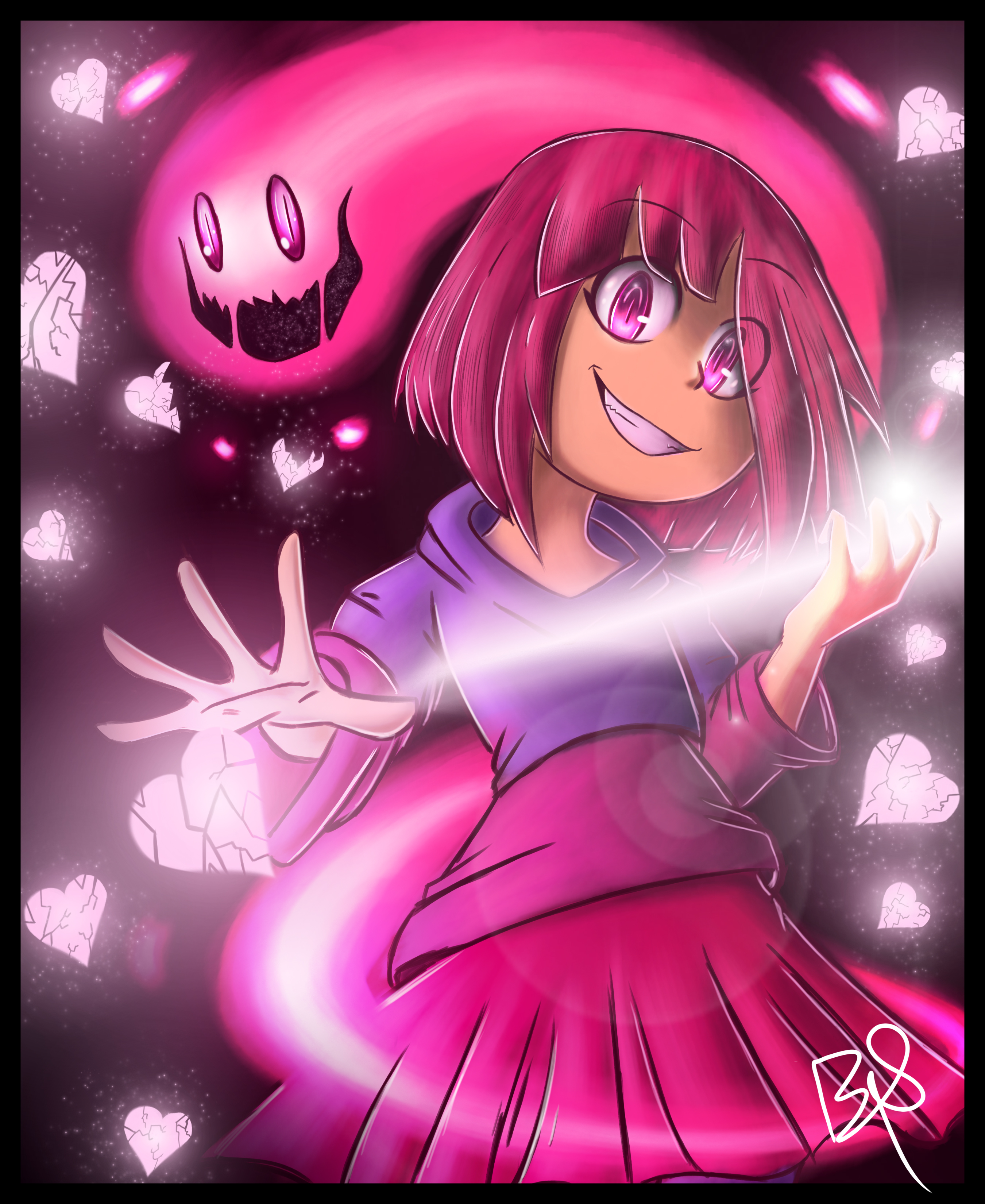 GlitchWar - Knight Betty (UnderWar) (GlitchTale) by Wolfenstain1