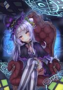 Shion Sitting Among The Darkness