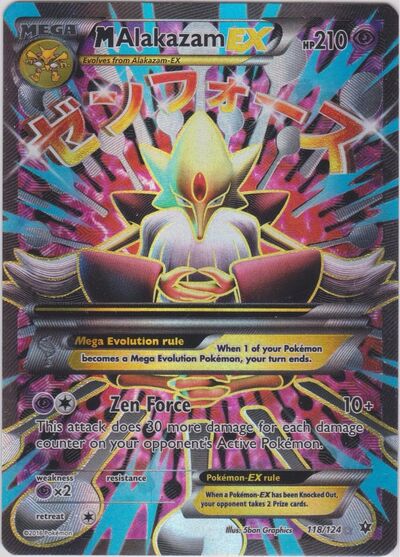 Card Pokemon Mega Alakazam Ex
