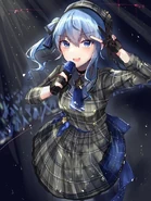 Suisei Giving A Concert