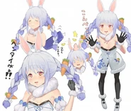 Pekora Expressions Chart