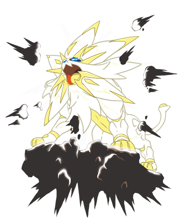 LegendsDiscovered: SOLGALEO! “Solgaleo was once known as the Beast That  Devours the Sun. It is said to live in another world. The intense…