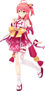 Miko's 3-D Model (Shrine Maiden)